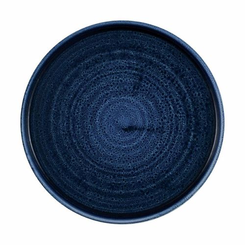 Churchill Stonecast Plume Walled Plates Ultramarine 220mm (Pack of 6) - 1