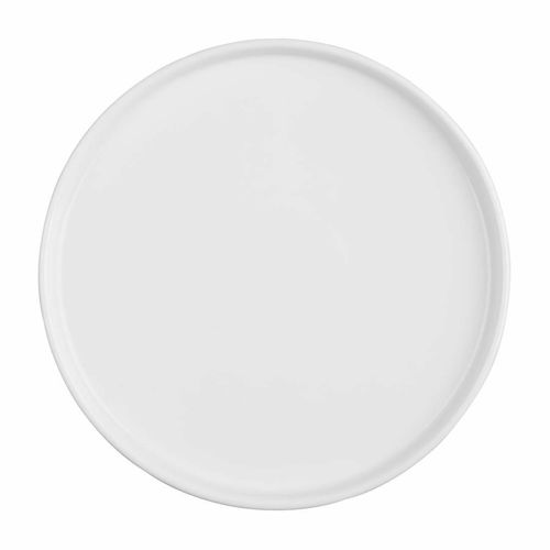 Olympia Whiteware Flat Round Plate 268mm 10.5 (Box 4) - 3