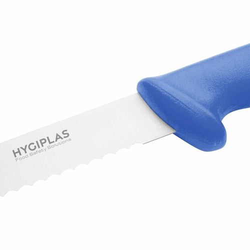 Hygiplas Slicer Serrated Blue 25.4cm - 3