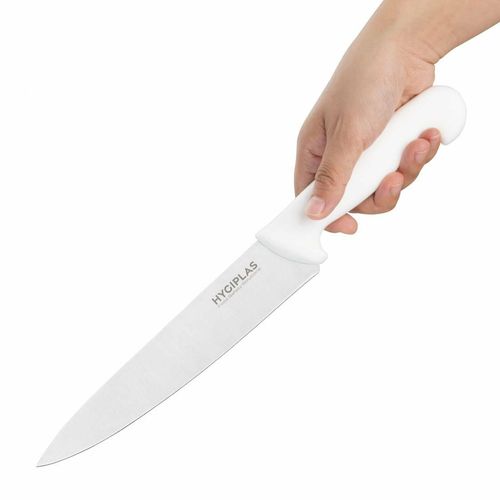 Hygiplas Cooks Knife White 21.6cm - 2
