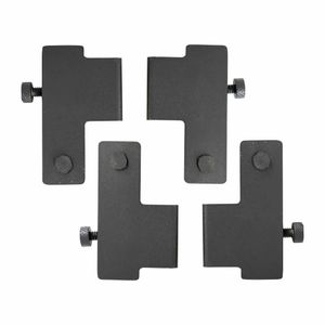 Steelite DWH Fusion Universal Shelf Holder Fusion Risers Black (Pack of 4) - VV3445 - 1