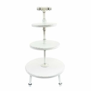 Steelite Aged White Pipe Stand 3-Tier 355x674mm - VV3458 - 1
