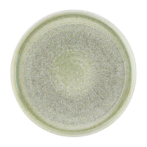 Dudson Harvest Grain Speckled Green Round Walled Plate 210mm(Pack of 6) - DX866 - 1