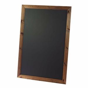 Beaumont Framed Blackboard 1236x736mm Oak - CZ693 - 1