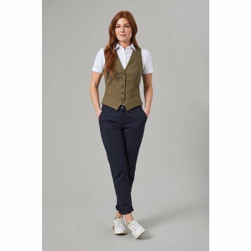 Brook Taverner Womens Houston Slim Leg Chinos Navy Size 12 - BA082-12 - 3