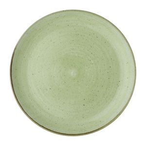 Churchill Stonecast Sage Green Coupe Plate 288mm (Pack of 12) - DX005 - 1