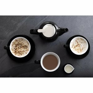 Olympia Cafe Cappuccino Cup Black - 340ml 11.5fl oz (Pack of 12) - CU954 - 3