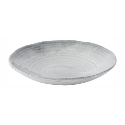Churchill Harvest Flux Grey Organic Coupe Bowl 210mm (Pack of 12) - DX161 - 1
