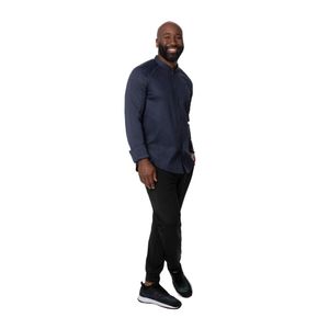 Chef Works Tulum Sustainable Chef Jacket Grey 2XL - BA073-2XL - 3