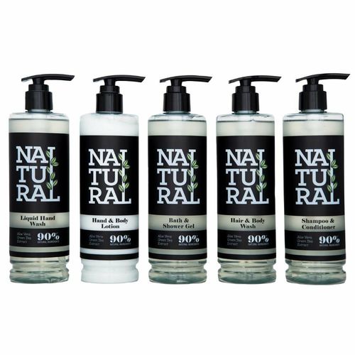 Taylor of London 90% Natural Hair & Body Wash 400ml (Pack of 10) - CU222 - 5