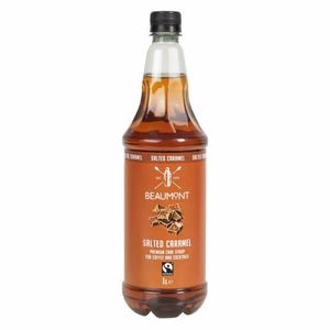 Beaumont Salted Caramel Syrup 1ltr - CX085 - 1