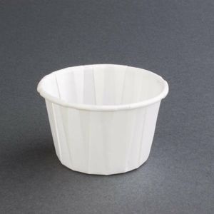 Recyclable Paper Sauce Pots Medium 2oz (Pack of 250) - CX081 - 1