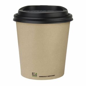 Fiesta Compostable Coffee Cups Single Wall 8oz (Pack of 1000) - CU980 - 3