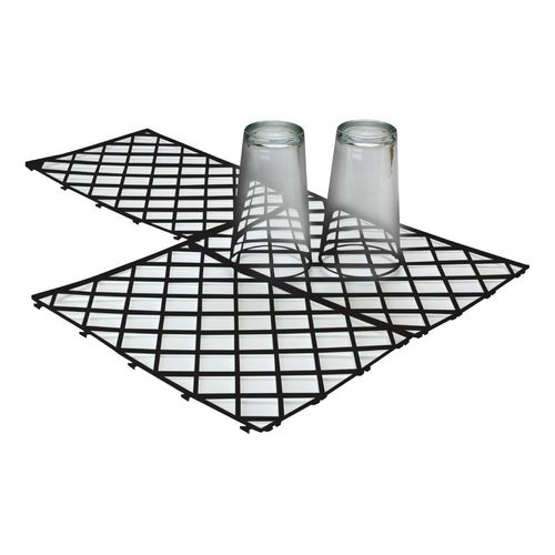 Beaumont Glassmats Black (Pack of 10) - DZ793 - 1