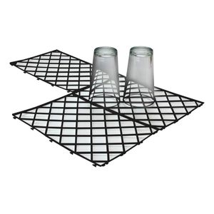 Beaumont Glassmats Black (Pack of 10) - DZ793 - 1