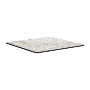 Extrema Square Carrara Marble Table Top 600x600mm - HS652 - 1