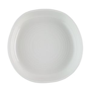 Churchill White Organic Walled Bowls 197mm (Pack of 6) - HR443 - 1