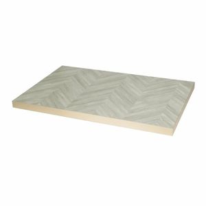 Bolero Rectangular Table Top Chevron Design 1100mm x 700mm - FU513 - 1