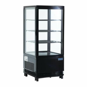 Polar C-Series Energy Efficient? Display Fridge Black 68Ltr - CX577 - 1
