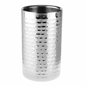 Olympia Hammered Double Wall Wine Cooler - FU284 - 1
