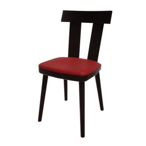 Bolero Bespoke Bamba Side Chair Red/Charcoal - HS489 - 1