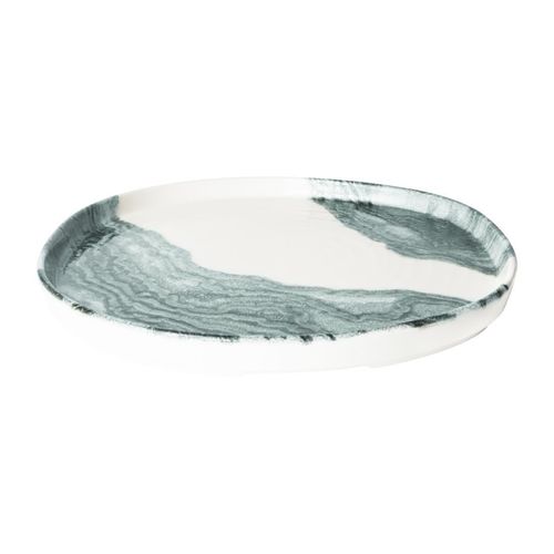 Churchill Tide Black Organic Walled Plates 203mm (Pack of 6) - HX185 - 2