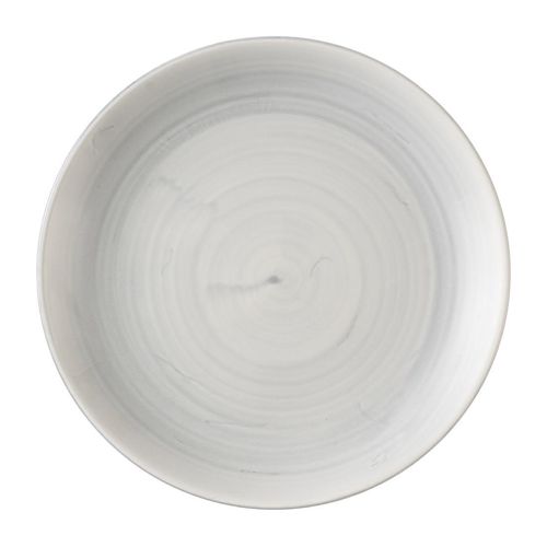 Churchill Stonecast Canvas Grey Evolve Coupe Plates 165mm (Pack of 12) - HX060 - 1