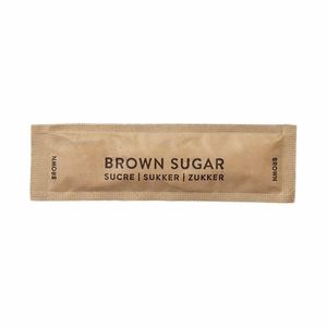 Reflex Brown Sugar Flatsticks 2g (Pack of 1000) - HT301 - 1