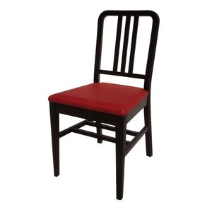 Bolero Bespoke Vicky Side Chair in Red/Charcoal - HT914 - 1