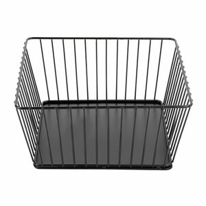 Olympia Wire Food Display Tray Square Black 230x230x100mm - DP674 - 3