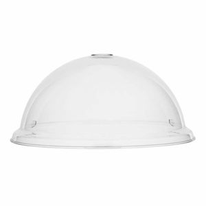 Olympia Kristallon Polycarbonate Domed Plate Cover Round 300mm - DP792 - 3