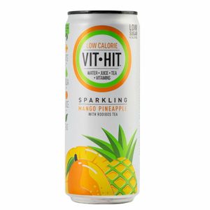 VITHIT Sparkling Mango & Pineapple Vitamin Water 330ml (Pack of 12) - HS820 - 1