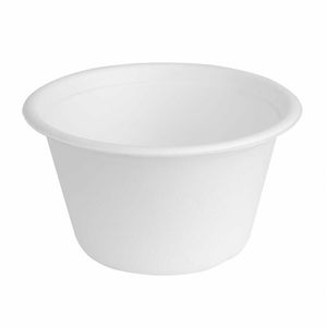 Fiesta Compostable Bagasse Bowl Base 500ml (Pack of 50) - HW022 - 3
