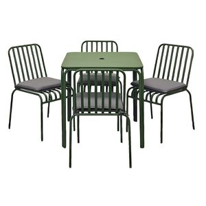 Tenby Outdoor Dining Set in Jade (Pack of 2 Dining Sets) - HX565 - 1