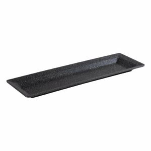 APS Frostfire Tray GN 2/4 Black 530x162x30mm - HY305 - 1
