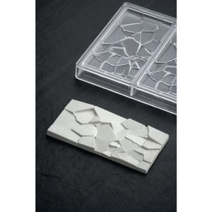 Pavoni Crush By Fiorani Chocolate Bar Mould 275x175mm - HX549 - 3