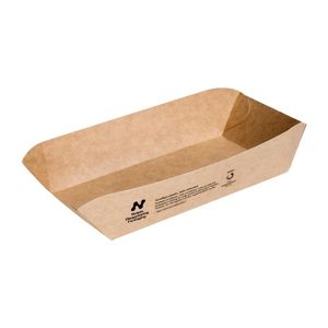 Notpla Rectangular Trays - Kraft (Pack of 400) - HW514 - 1