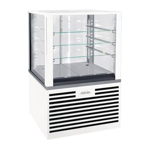 Roller Grill Free Standing Heated Display Cabinet White FSH800 - HW172 - 1