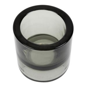 Utopia Black Double Ended Tealight Holders 70mm (Pack of 12) - FJ235 - 1