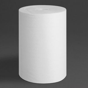 Jantex Green Compostable Cleaning Cloth White (Pack of 200) - HT496 - 1