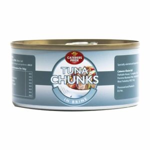 Caterers Pride Tuna Chunks in Brine 185g (12 Pack) - HW301 - 1