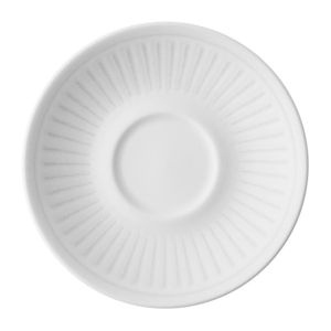 Churchill Era Grey Cappuccino Saucers 160mm (12 Pack) - HY915 - 1