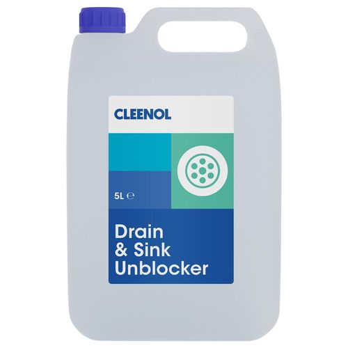 Cleenol Drain & Sink Unblocker 5Ltr (Pack of 2) - HY533 - 1