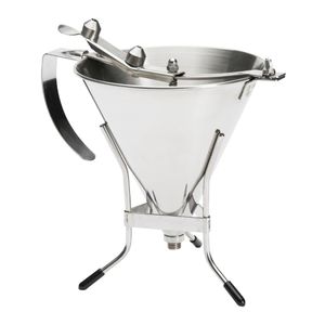 De Buyer Automatic Piston Funnel Stainless Steel - HZ121 - 3