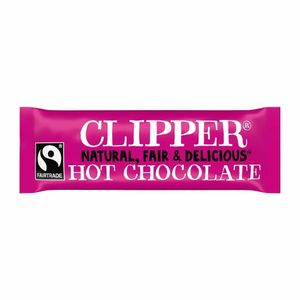 Clipper Fairtrade Seriously Velvety Hot Chocolate Sticks 28g (Pack of 100) - KA510 - 1