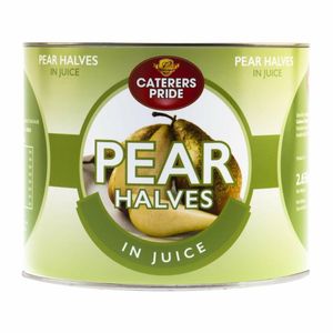 Caterers Pride Pear Halves in Juice 2.6kg - HW347 - 1