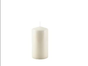 Pillar Candle 15cm H X 8cm Dia Ivory (Pack of 6) - 1