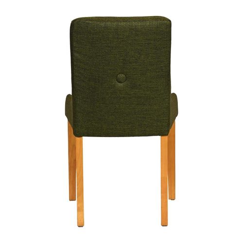 Bath Soft Oak Dining Chair with Forest Back & Espresso Seat (6 Pack) - JA292 - 2
