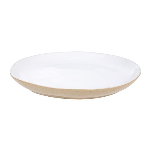 Olympia Raw Recycled Clay Natural Coupe Plates 260mm (6 Pack) - HS331 - 6