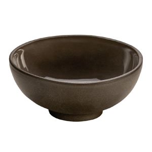 Bauscher ReNew Taupe Bowls 90mm (12 Pack) - JA775 - 1